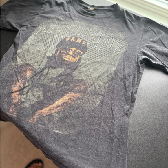 Lil Wayne Graphic Band Tee Black Size Medium - Picture 4 of 5